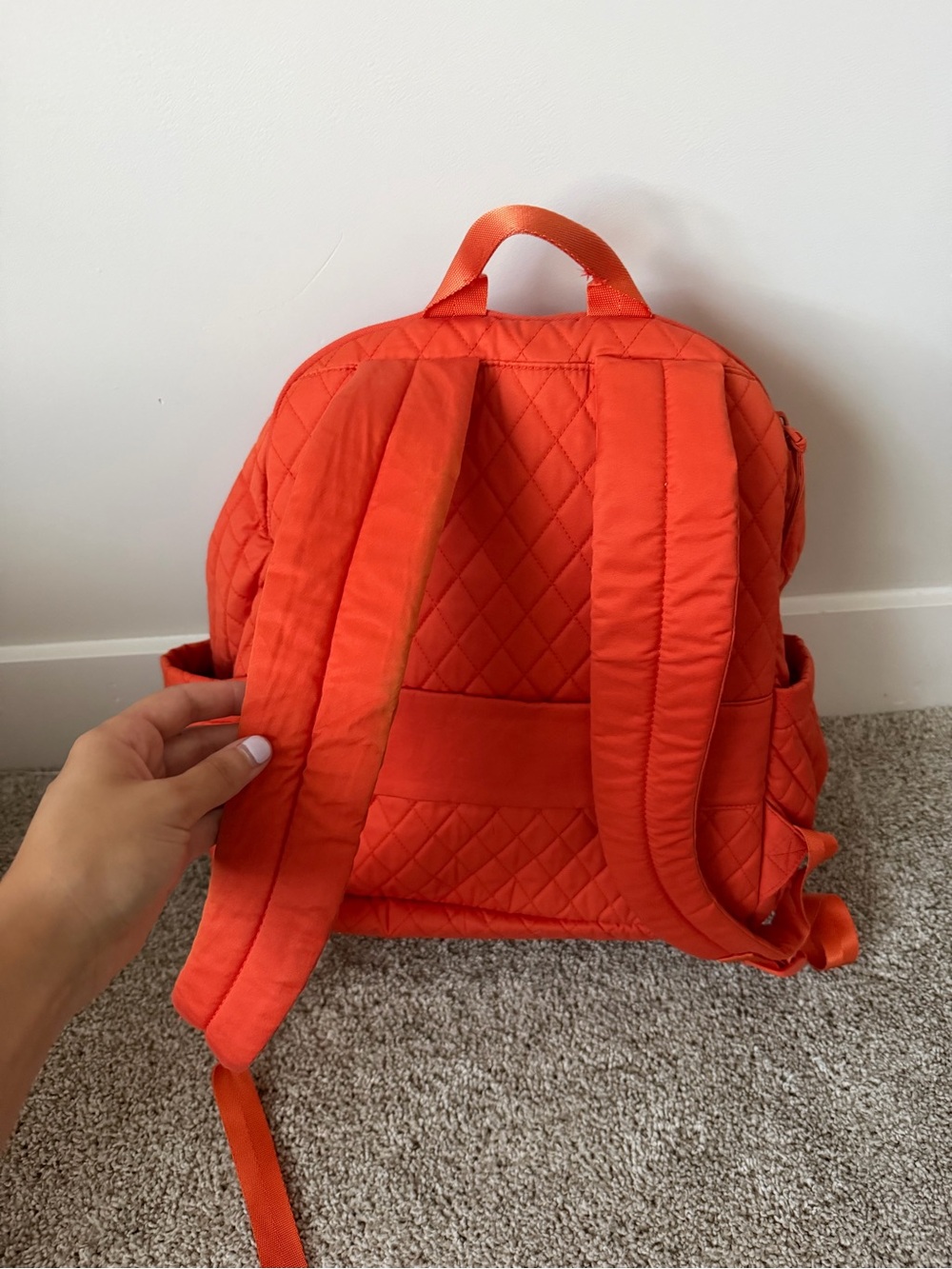Vera Bradley Bancroft Backpack - Koi Orange - Picture 6 of 6